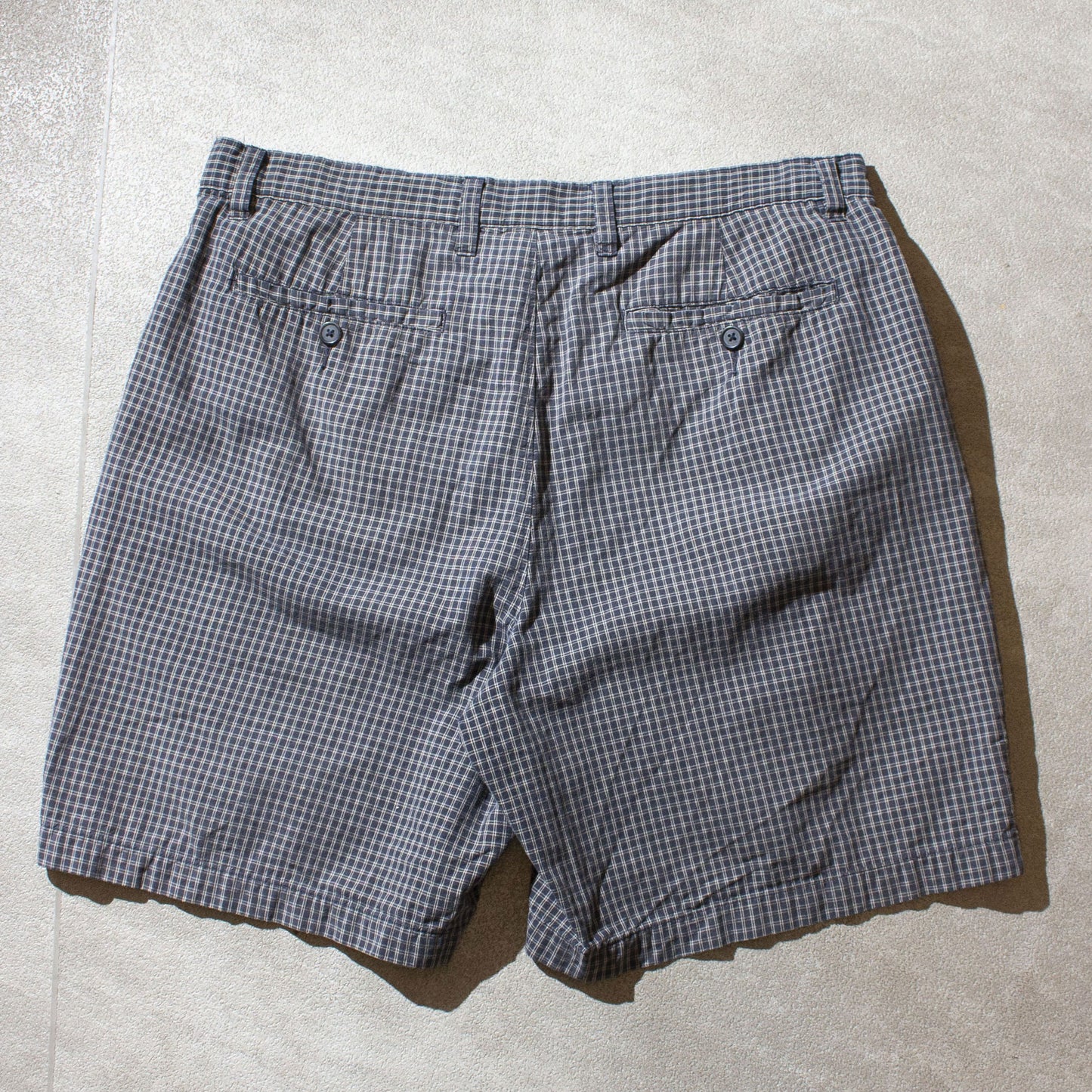 2tuck Check Shorts