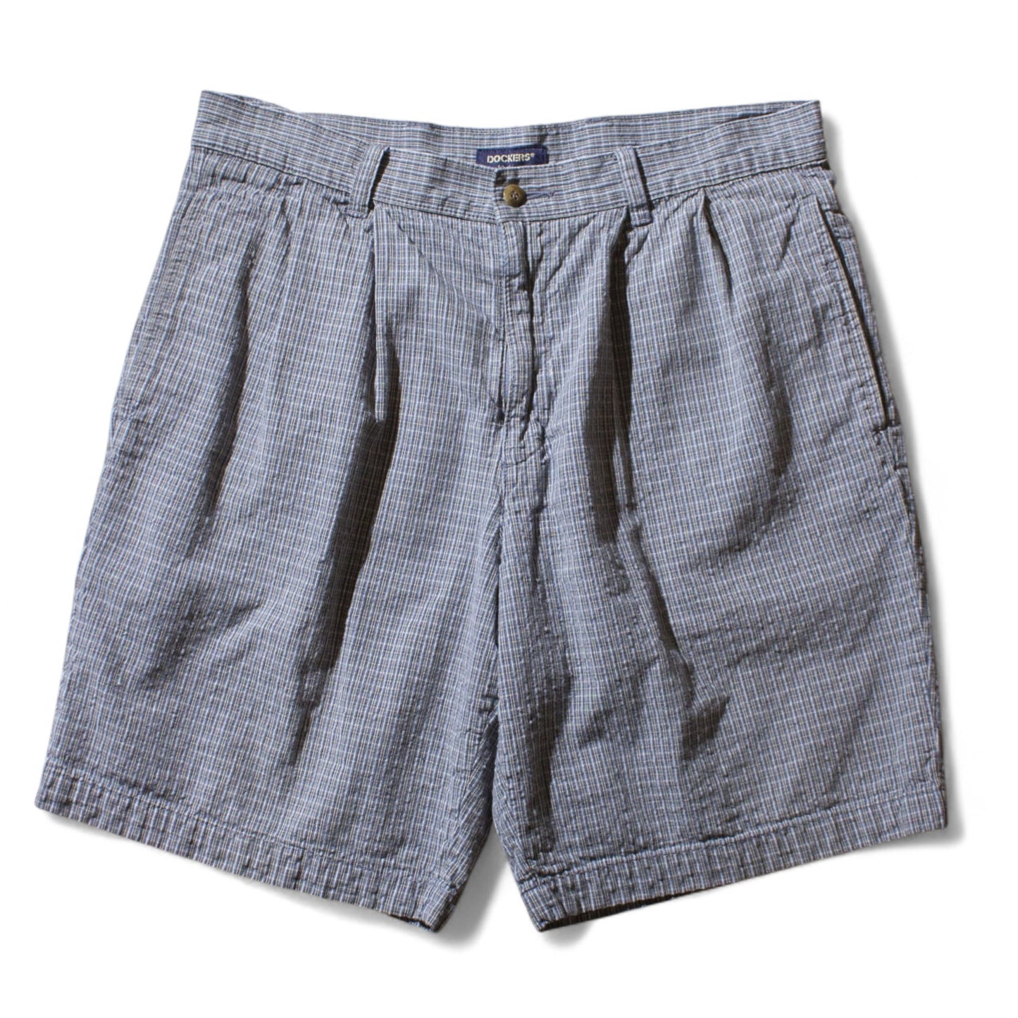 2tuck Check Shorts