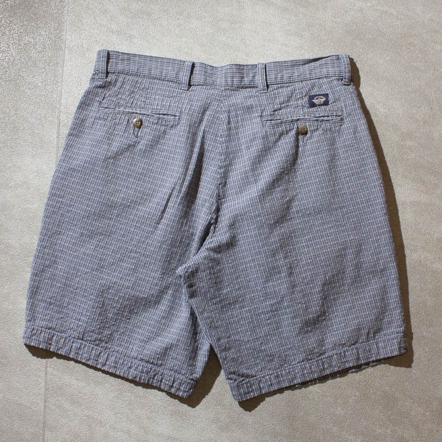 2tuck Check Shorts