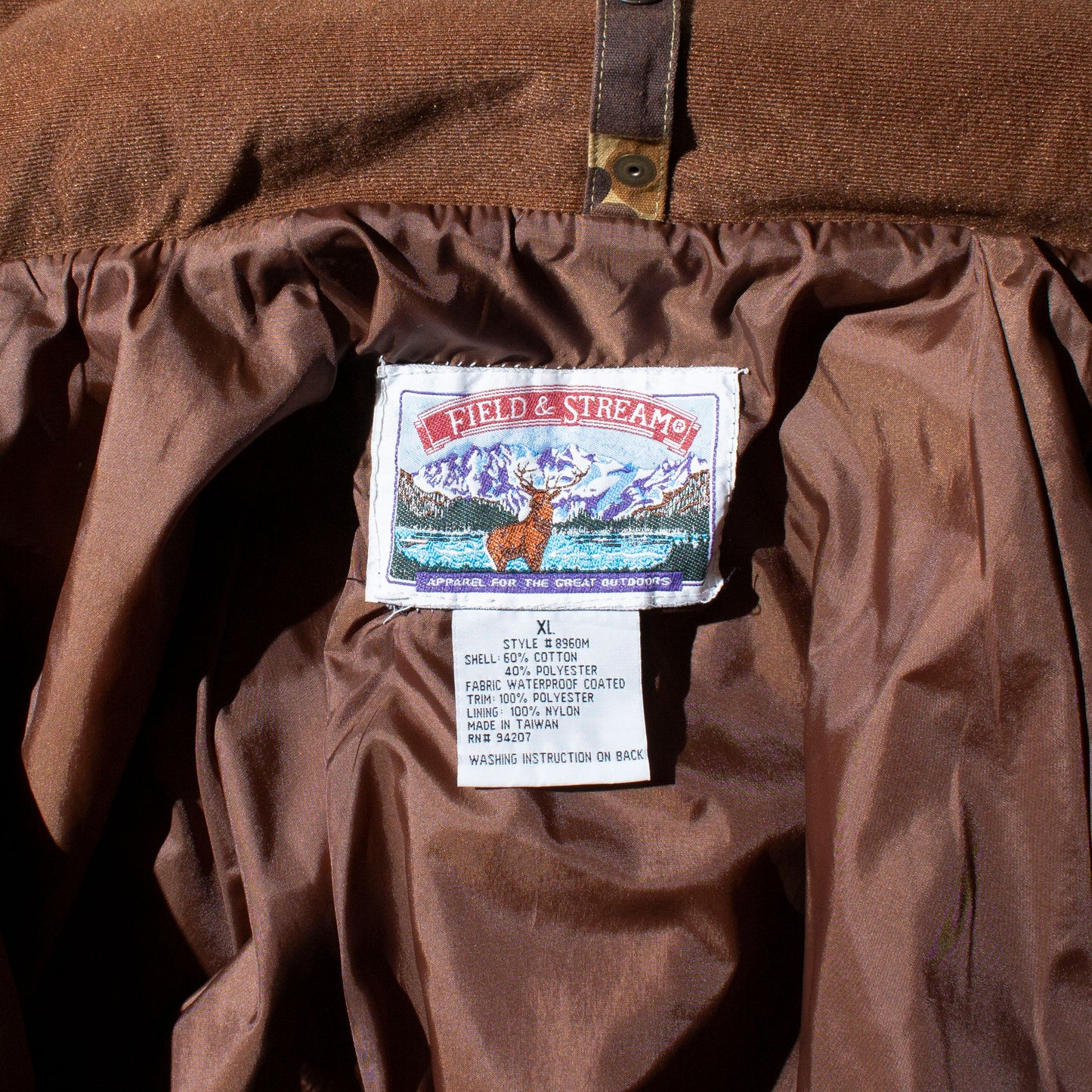 Cotton Canvas Hunting Jacket