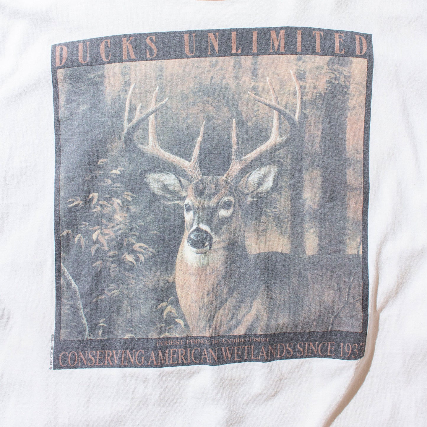 "FOREST PRINCE" T-shirt Made in U.S.A.