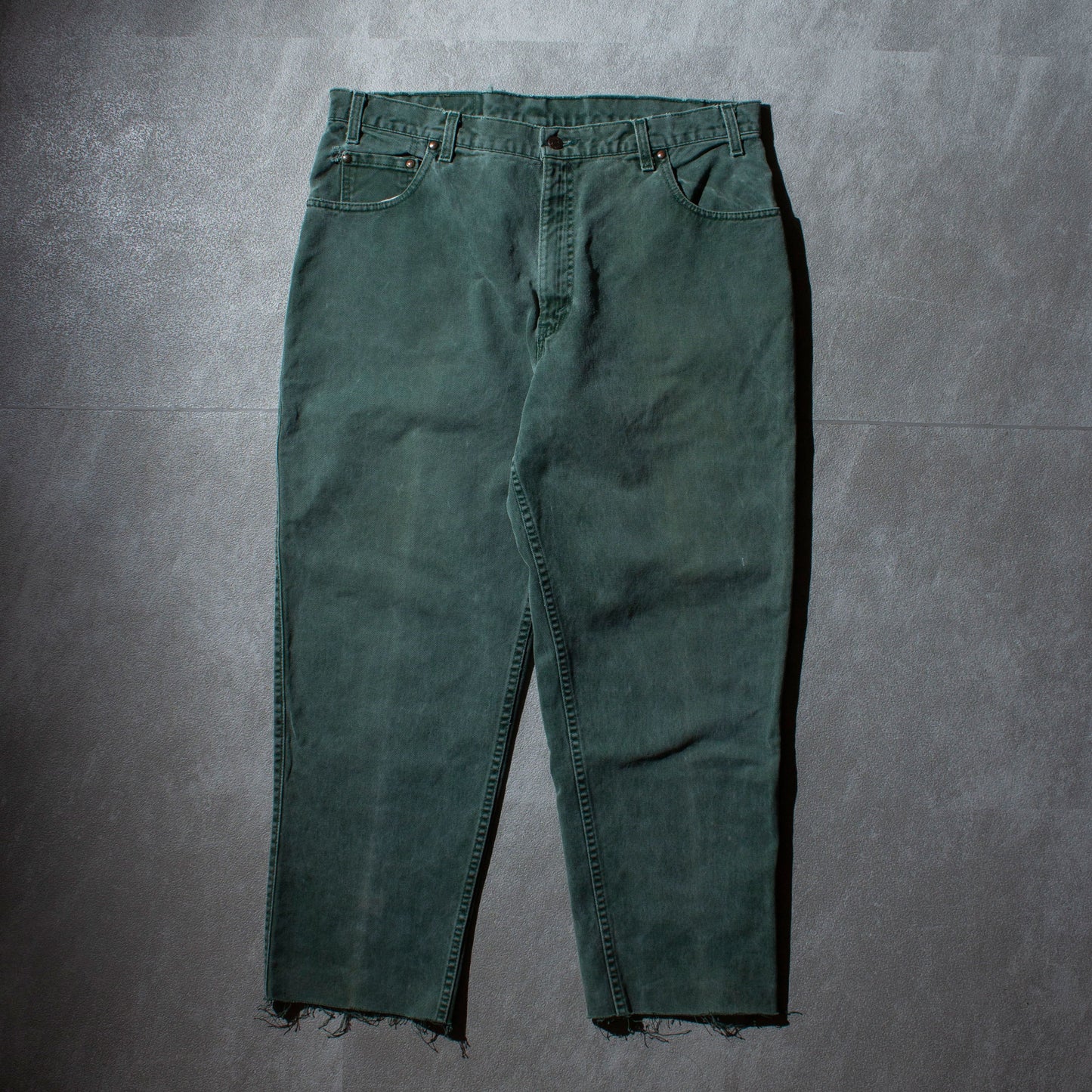 545 LOOSE ”後染め” Denim Pants Made in U.S.A.