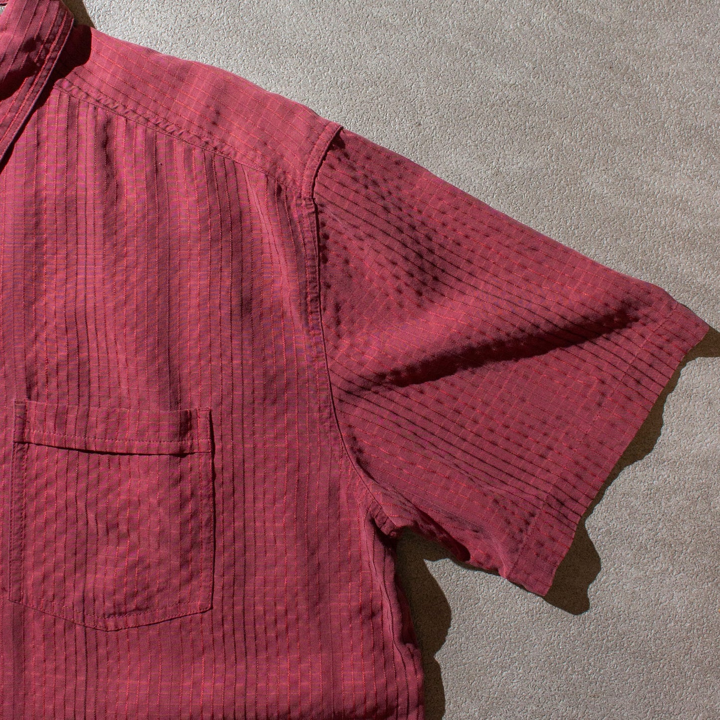 Rayon × Polyester S/S Shirt