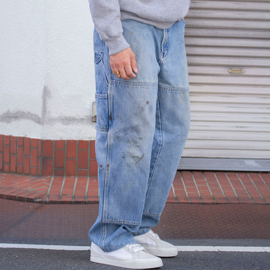 Doubleknee Denim Painter Pants【W37×L30】