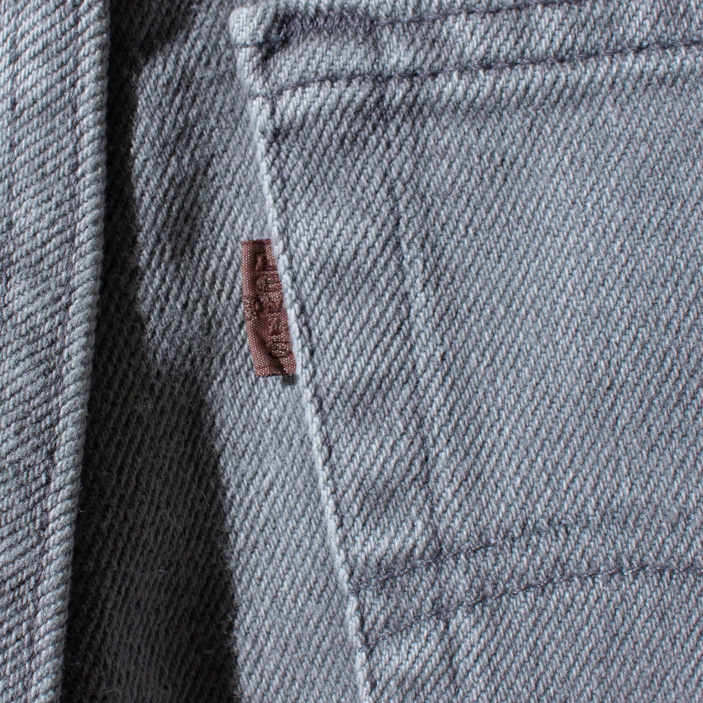 540 FLEX FIT "先染め" Gray Denim Pants Made in U.S.A.