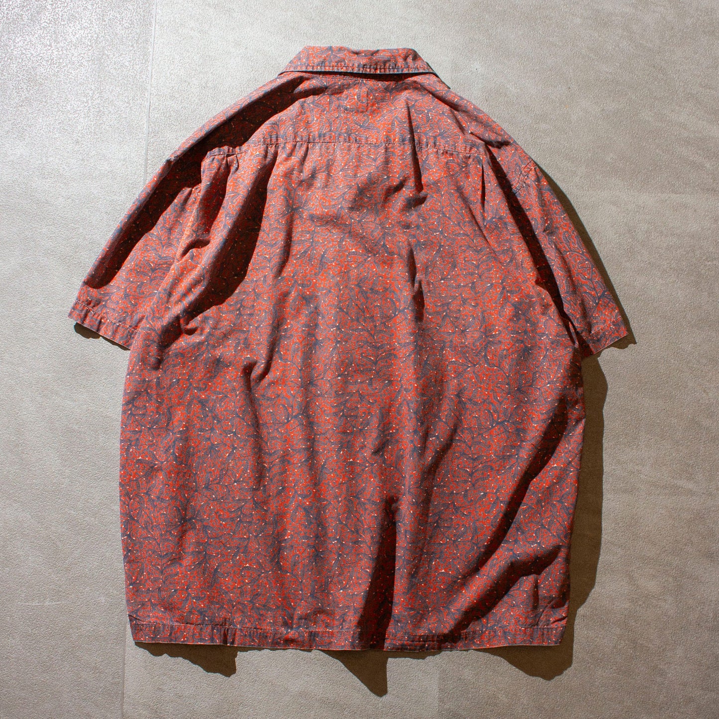 Paisley Open Collar S/S Shirt