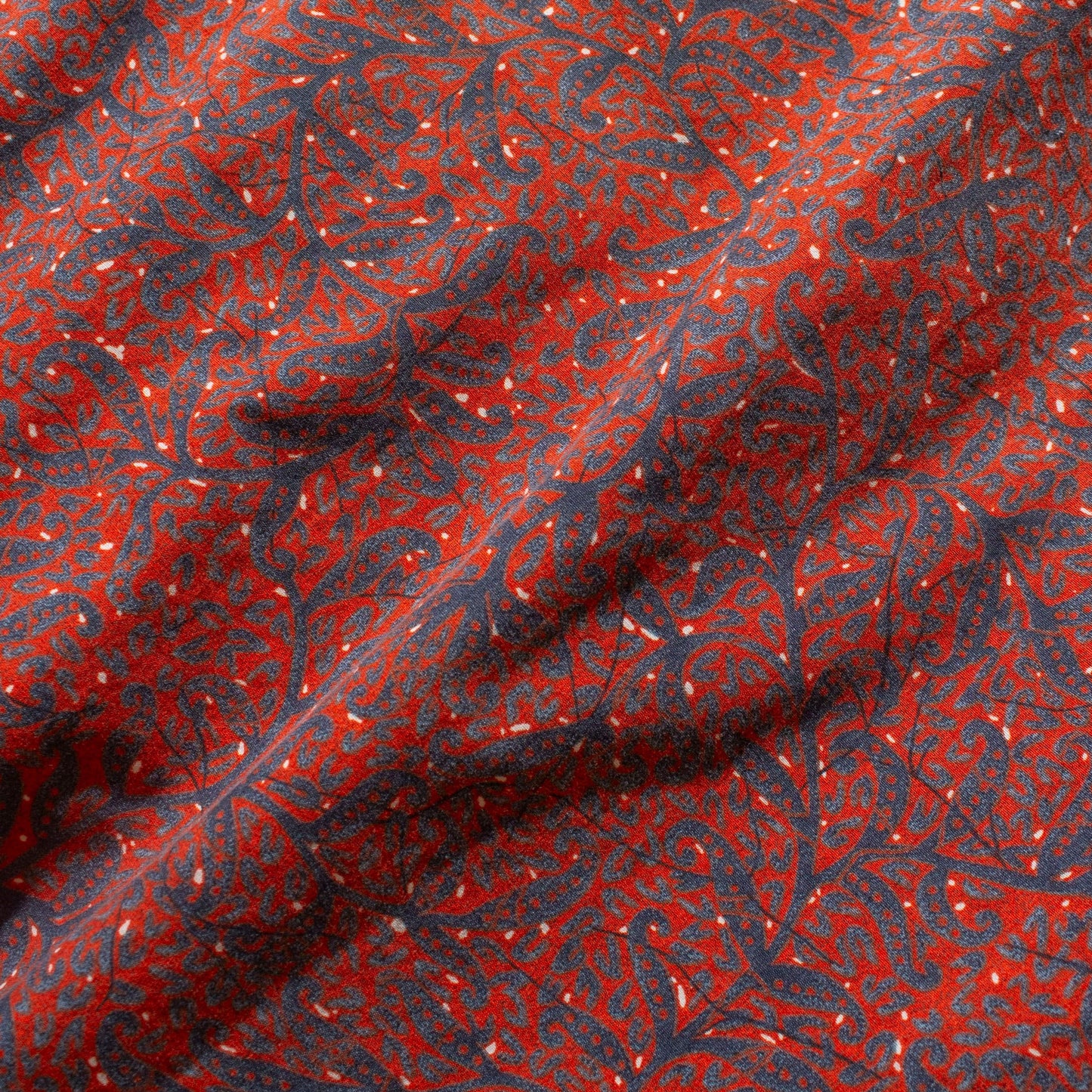 Paisley Open Collar S/S Shirt