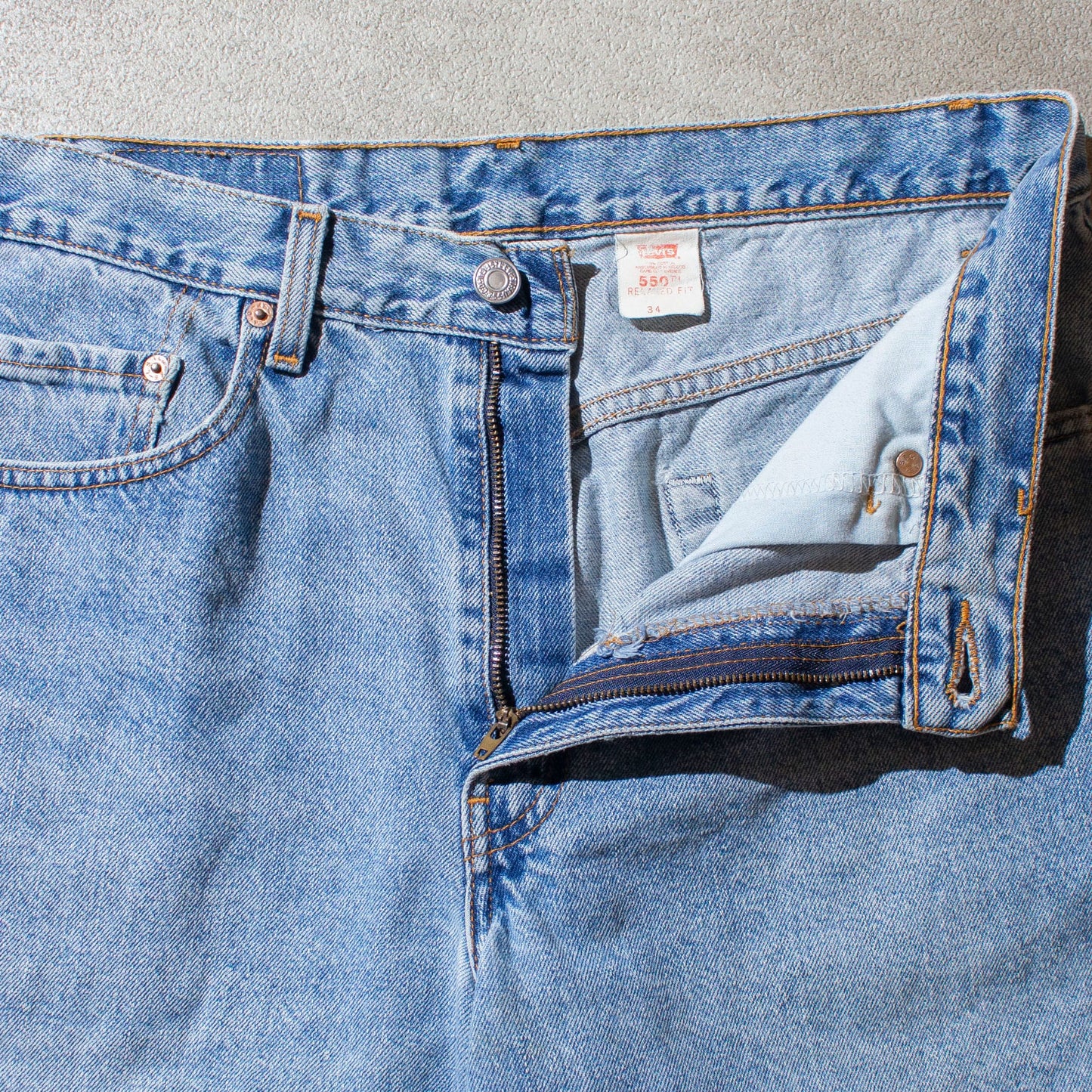 550 "RELAXED FIT" Denim Shorts