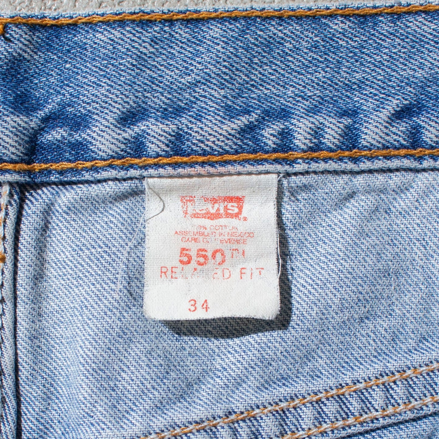 550 "RELAXED FIT" Denim Shorts