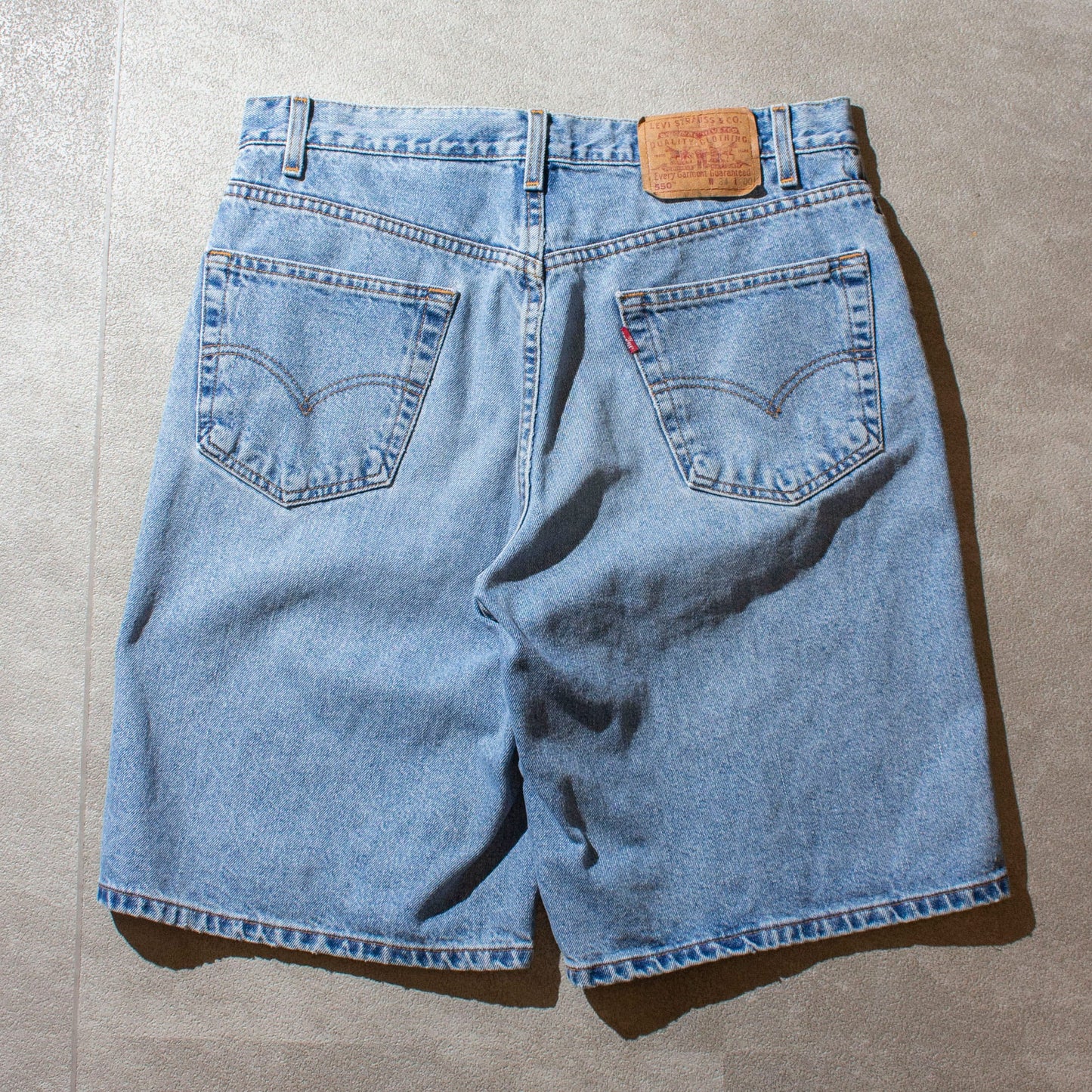 550 "RELAXED FIT" Denim Shorts