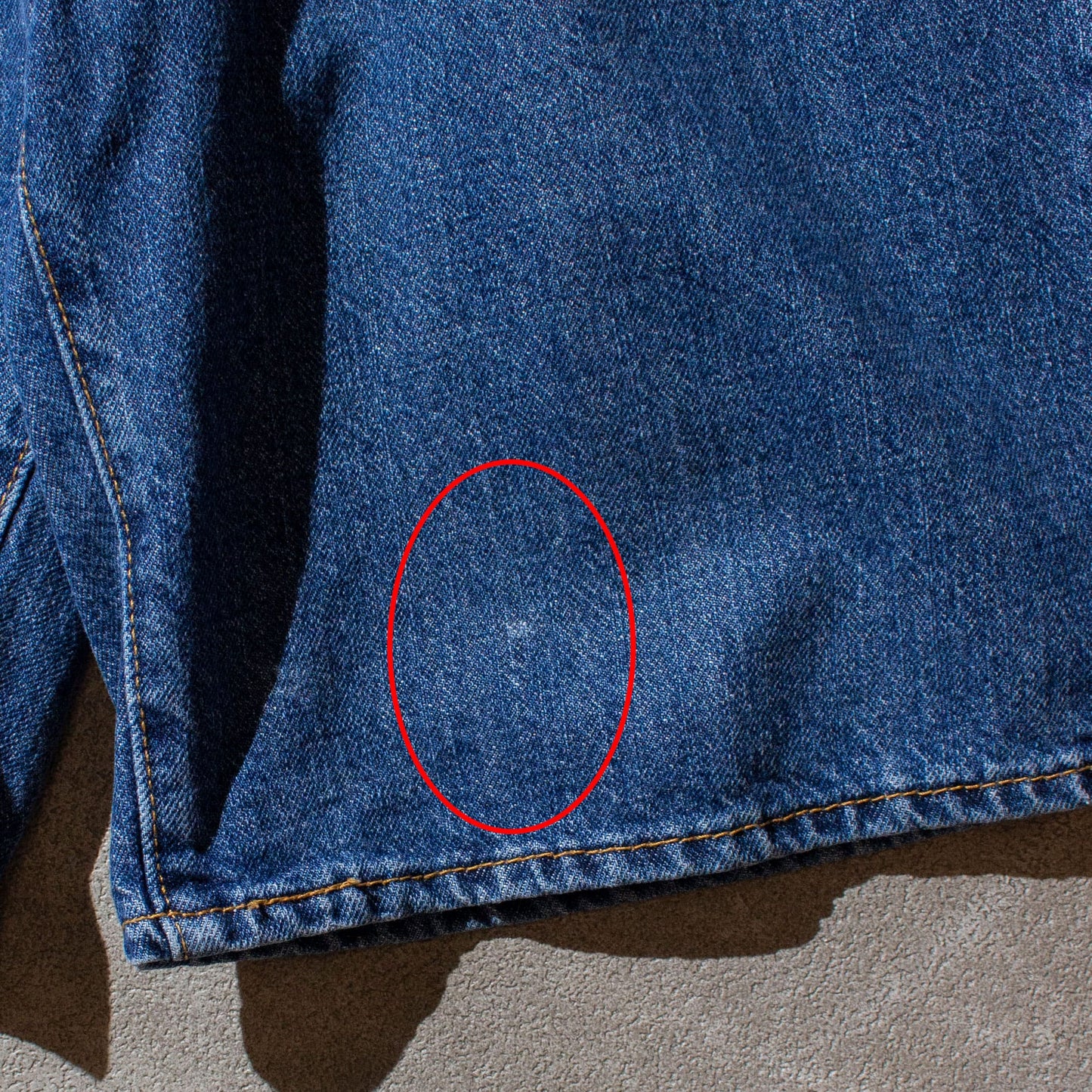 550 "RELAXED FIT" Denim Shorts