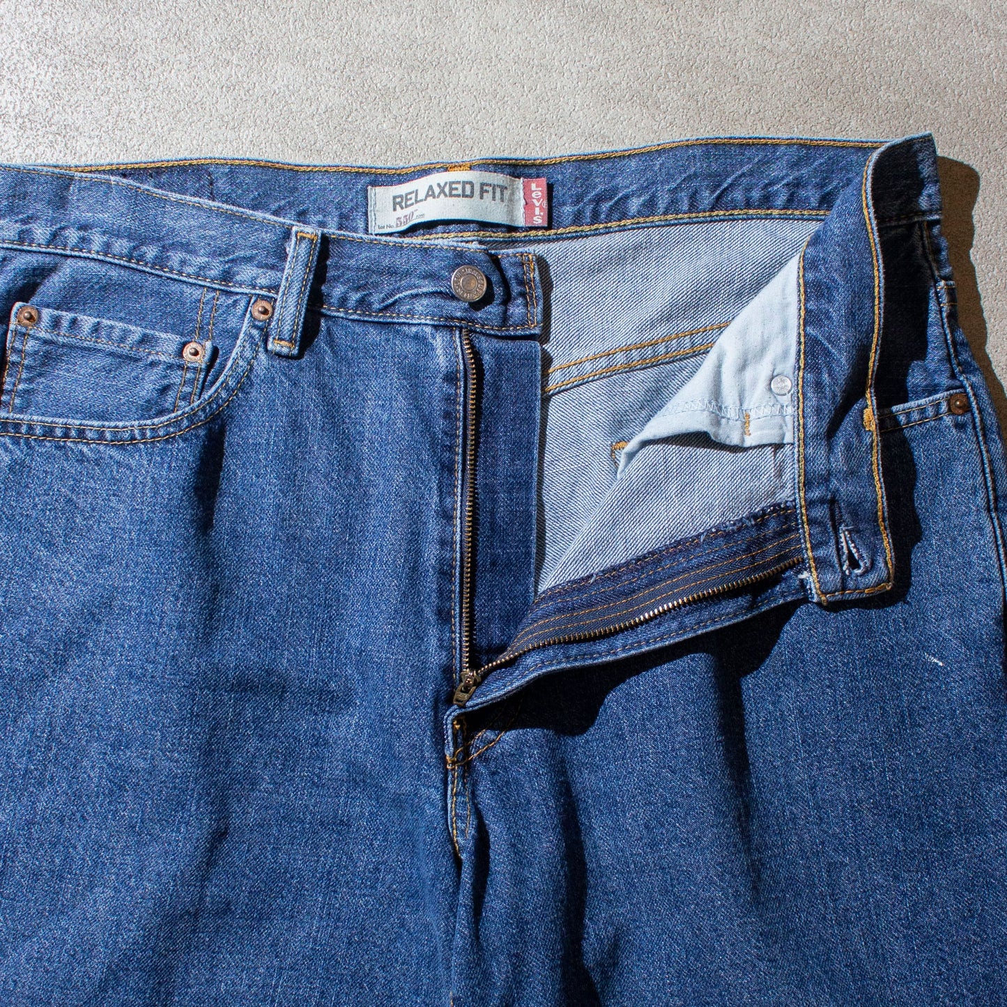 550 "RELAXED FIT" Denim Shorts