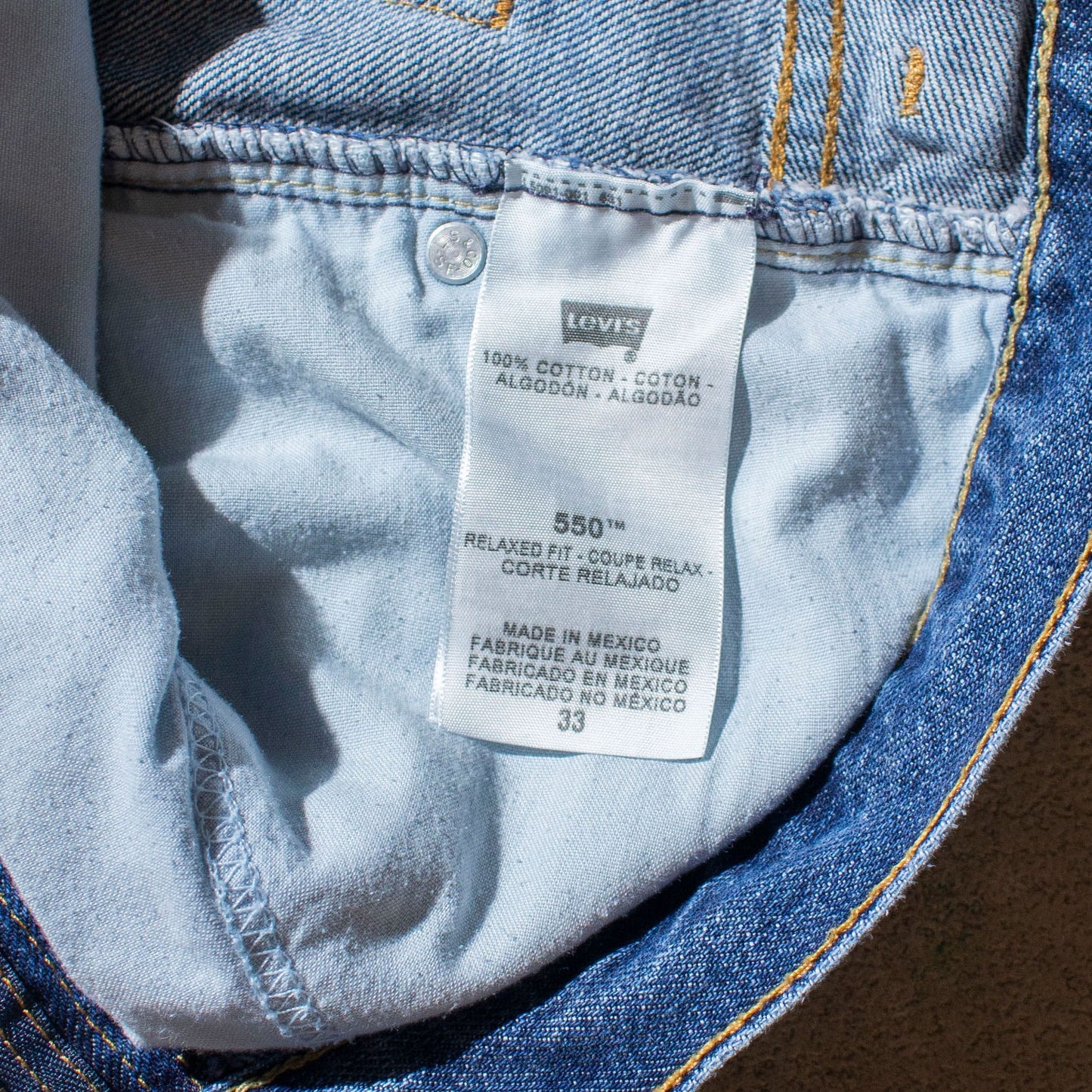 550 "RELAXED FIT" Denim Shorts