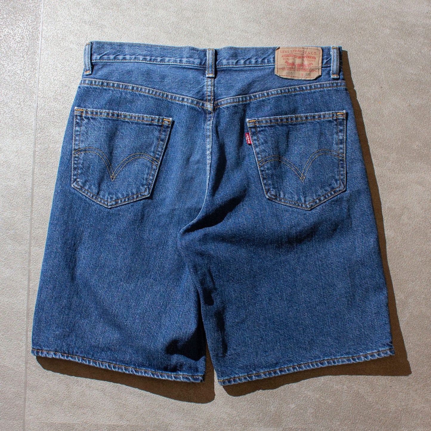 550 "RELAXED FIT" Denim Shorts