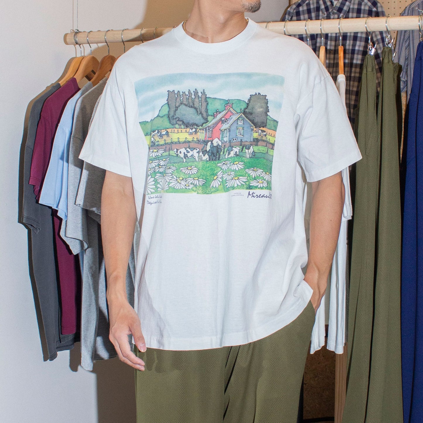 "Mireault" Art T-shirt Made in Canada