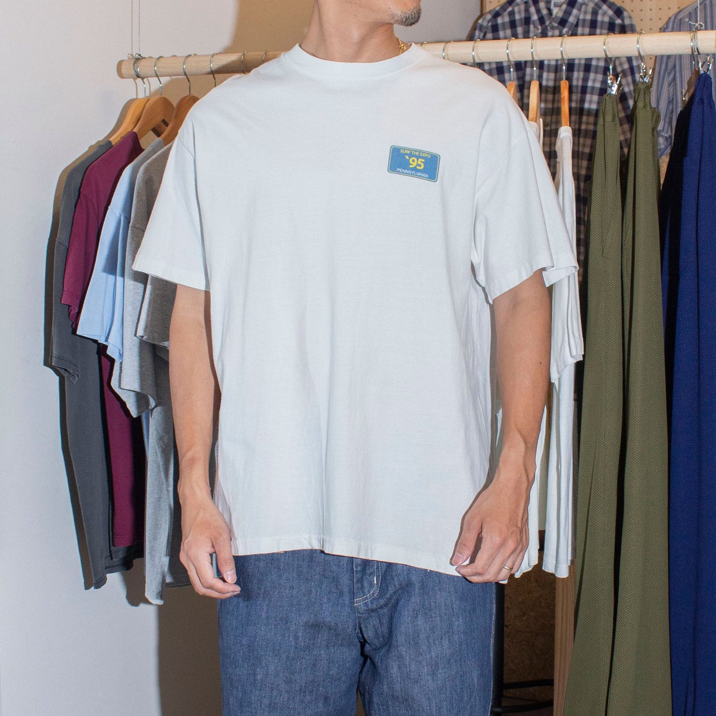"Surf The Expo 95" T-Shirt Made in U.S.A.