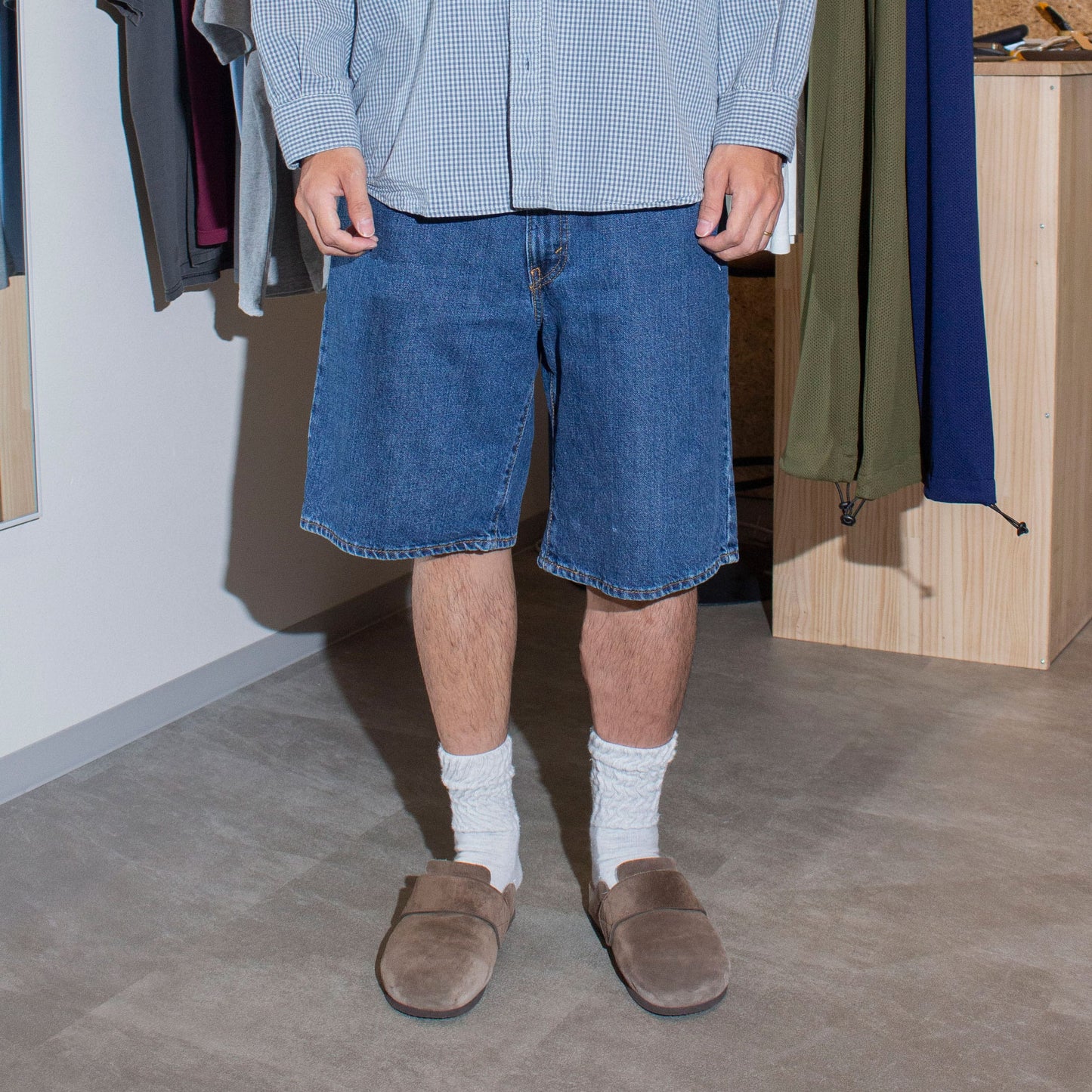 550 "RELAXED FIT" Denim Shorts