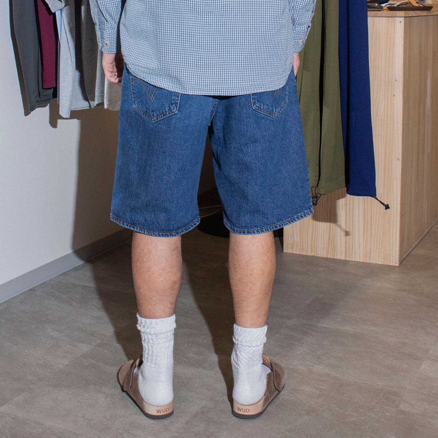 550 "RELAXED FIT" Denim Shorts