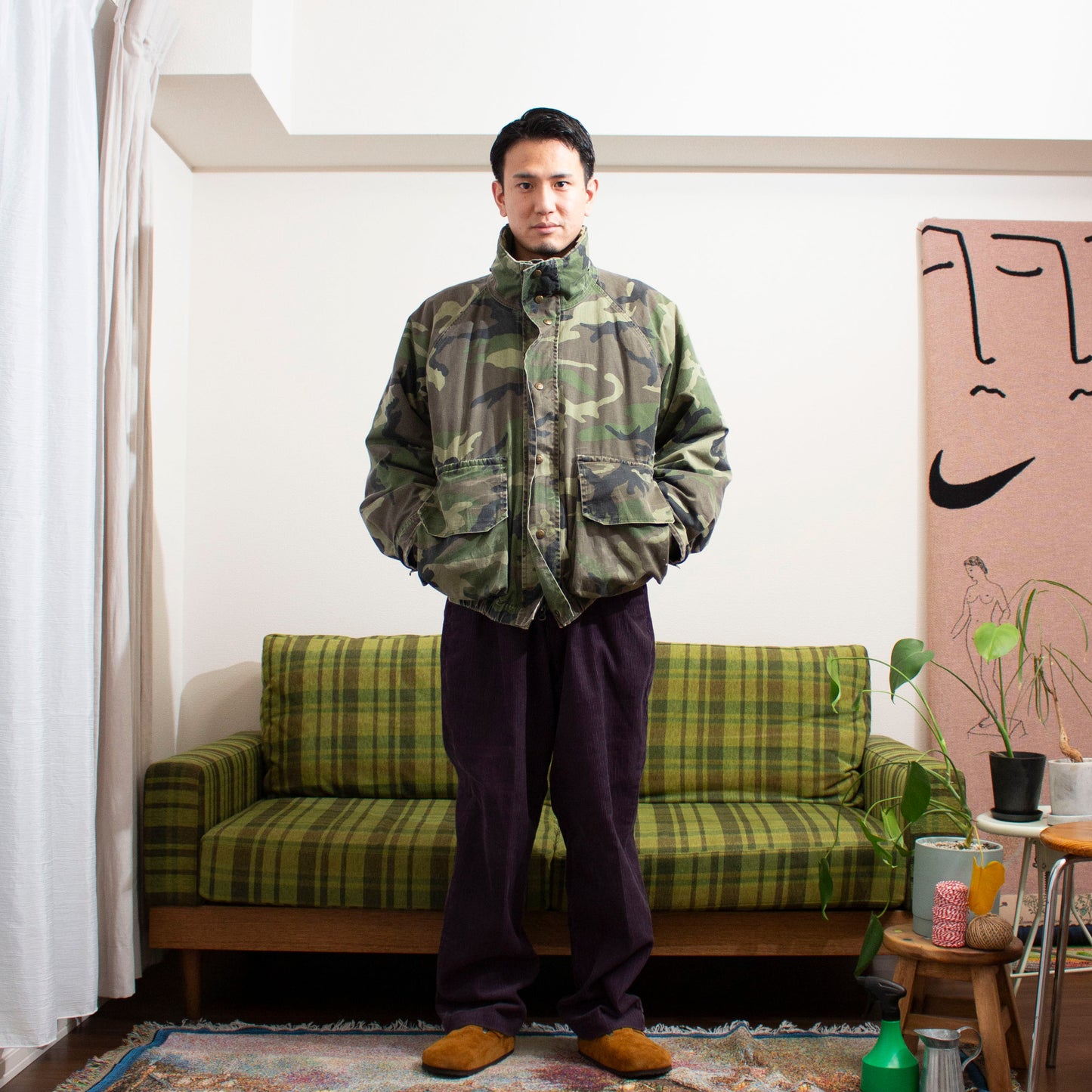 2Tuck Corduroy Pants