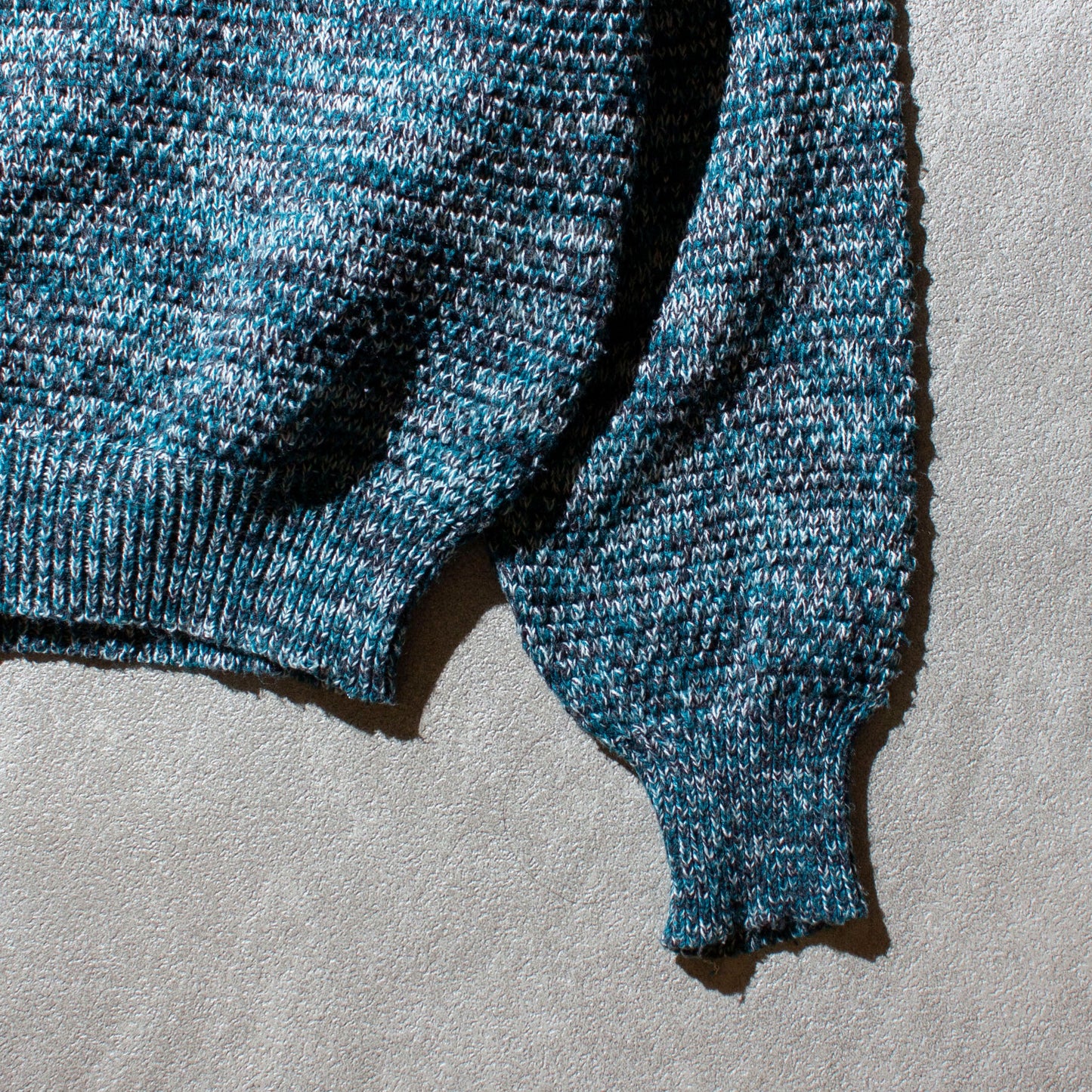 Mix Acrylic Knit Sweater Made in USA