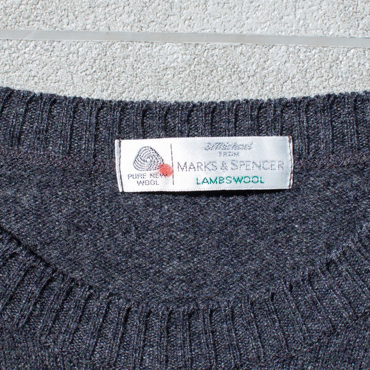 Wool knit sweater