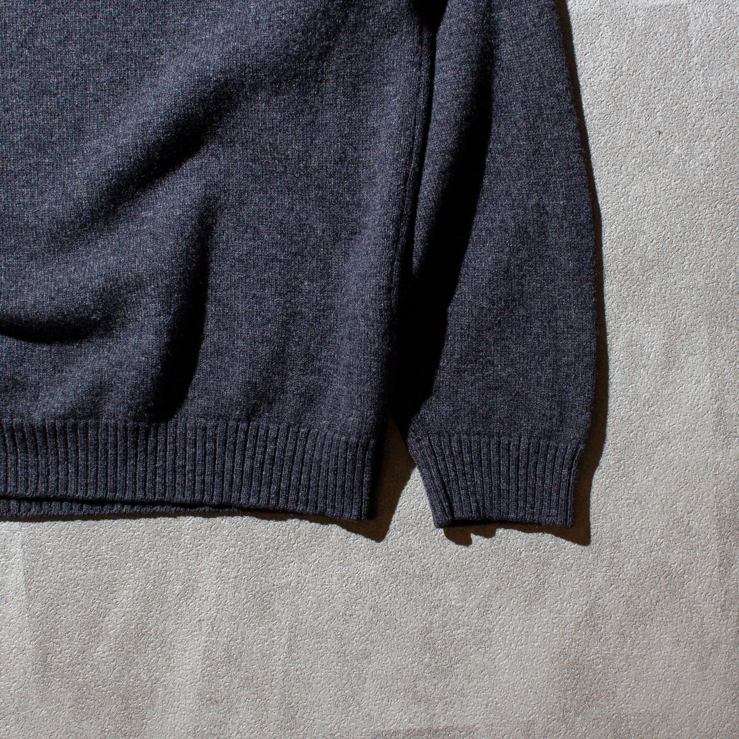 Wool knit sweater