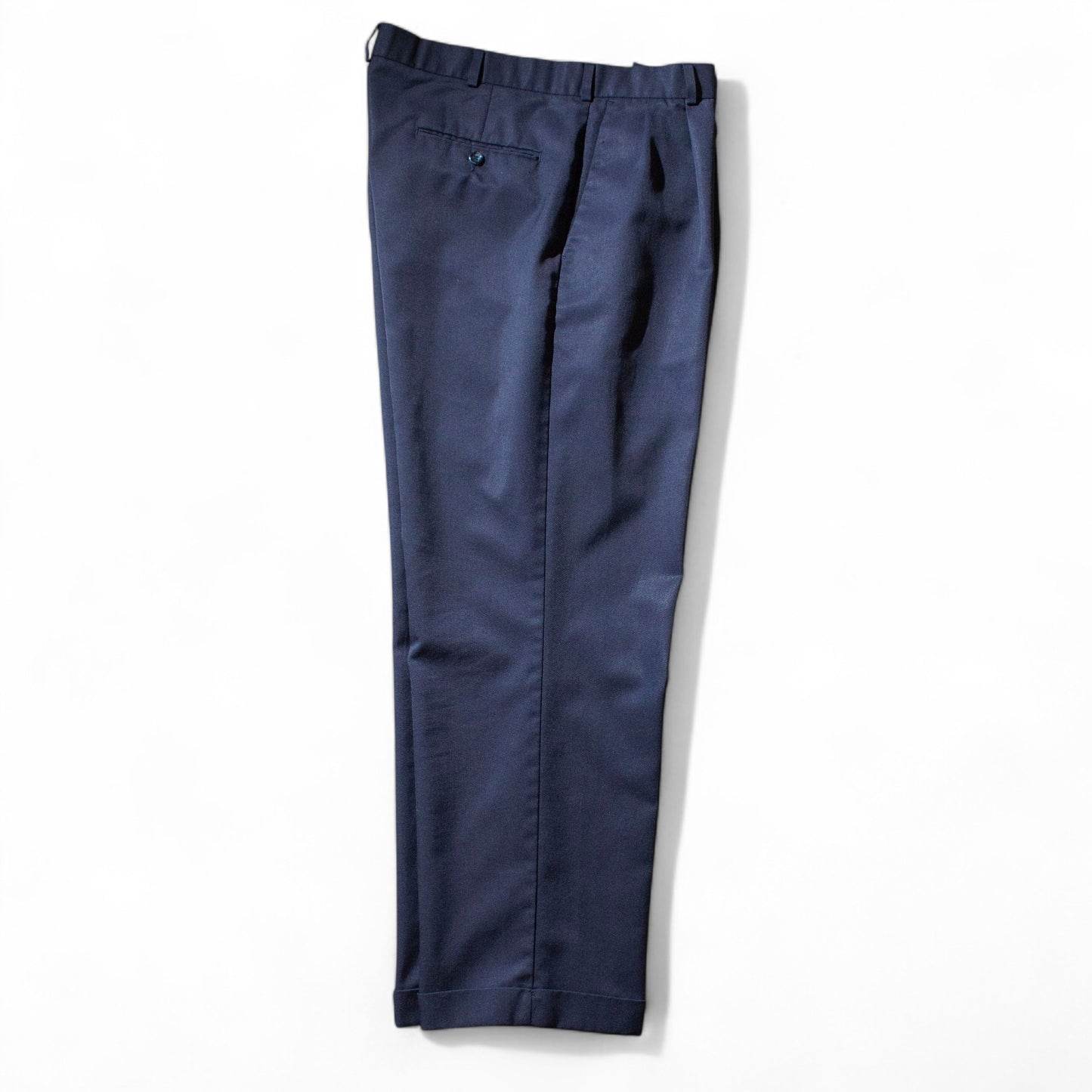 Wool×Polyester 2tuck Slacks