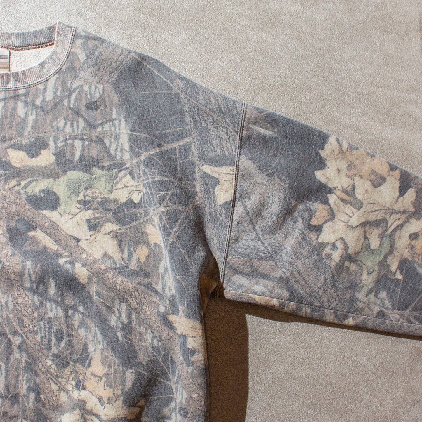 Mossy Oak Camo Crewneck Sweat