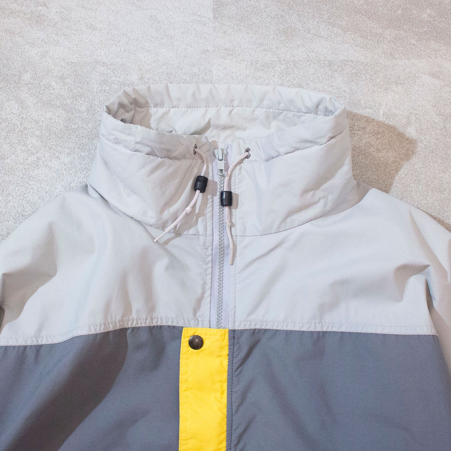 Nylon Halfzip Pullover Jacket Made in U.S.A.
