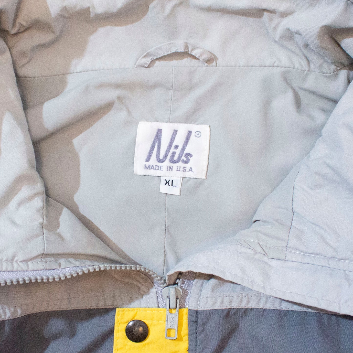 Nylon Halfzip Pullover Jacket Made in U.S.A.