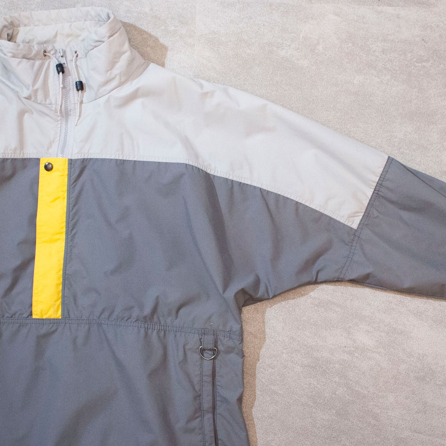 Nylon Halfzip Pullover Jacket Made in U.S.A.