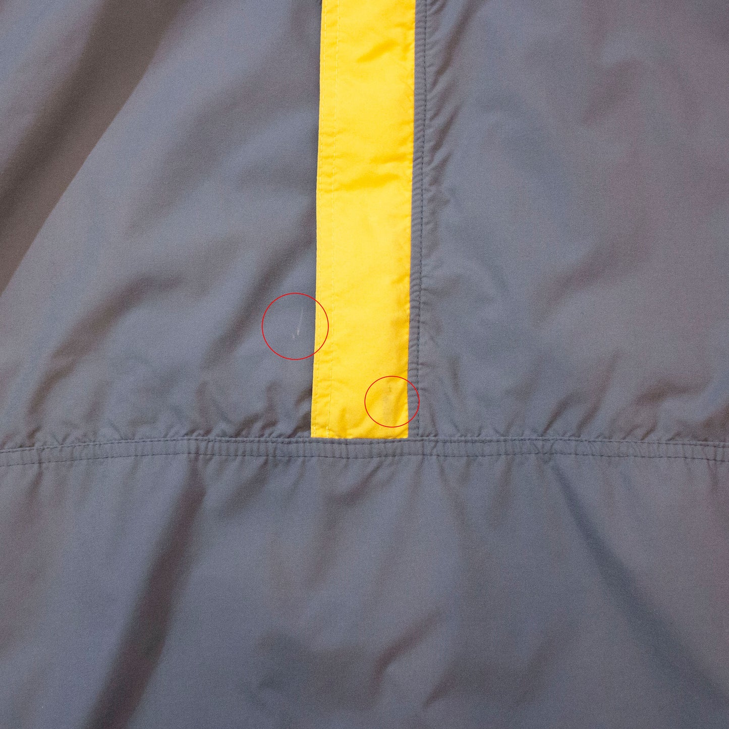 Nylon Halfzip Pullover Jacket Made in U.S.A.
