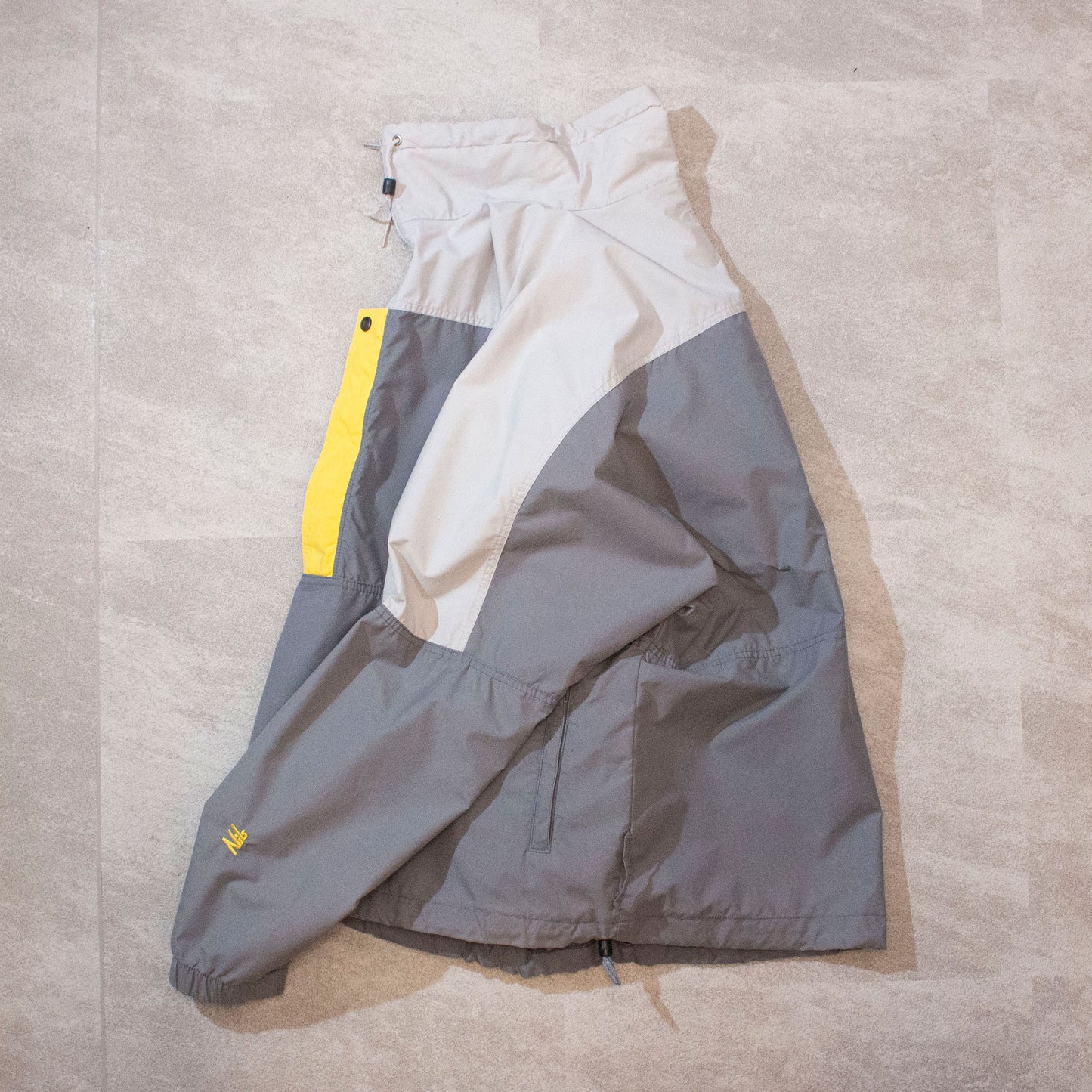 Nylon Halfzip Pullover Jacket Made in U.S.A.