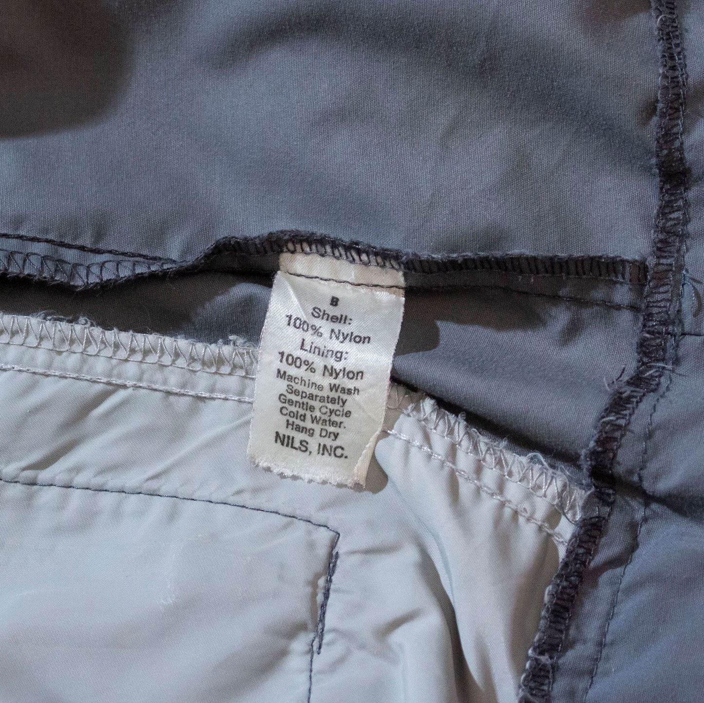 Nylon Halfzip Pullover Jacket Made in U.S.A.