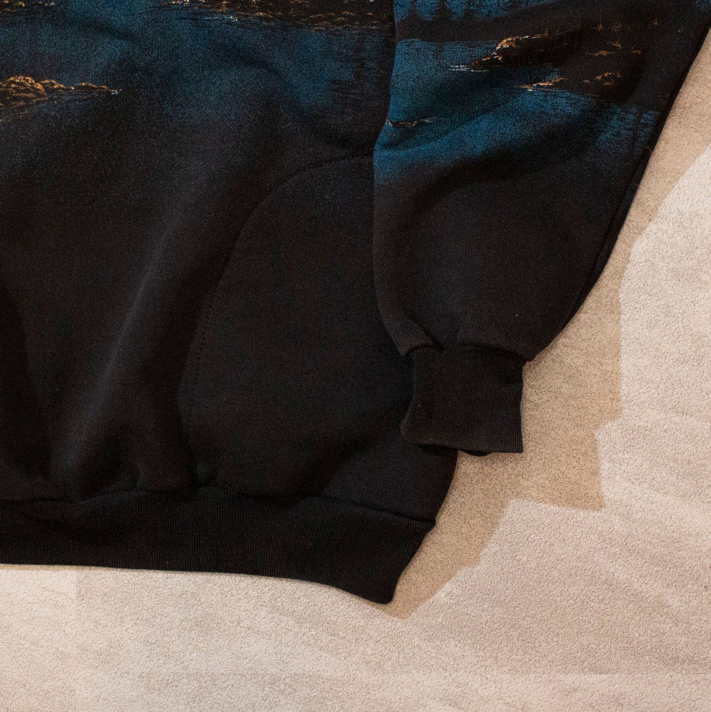 Printed Henlyneck Sweat Made in U.S.A.