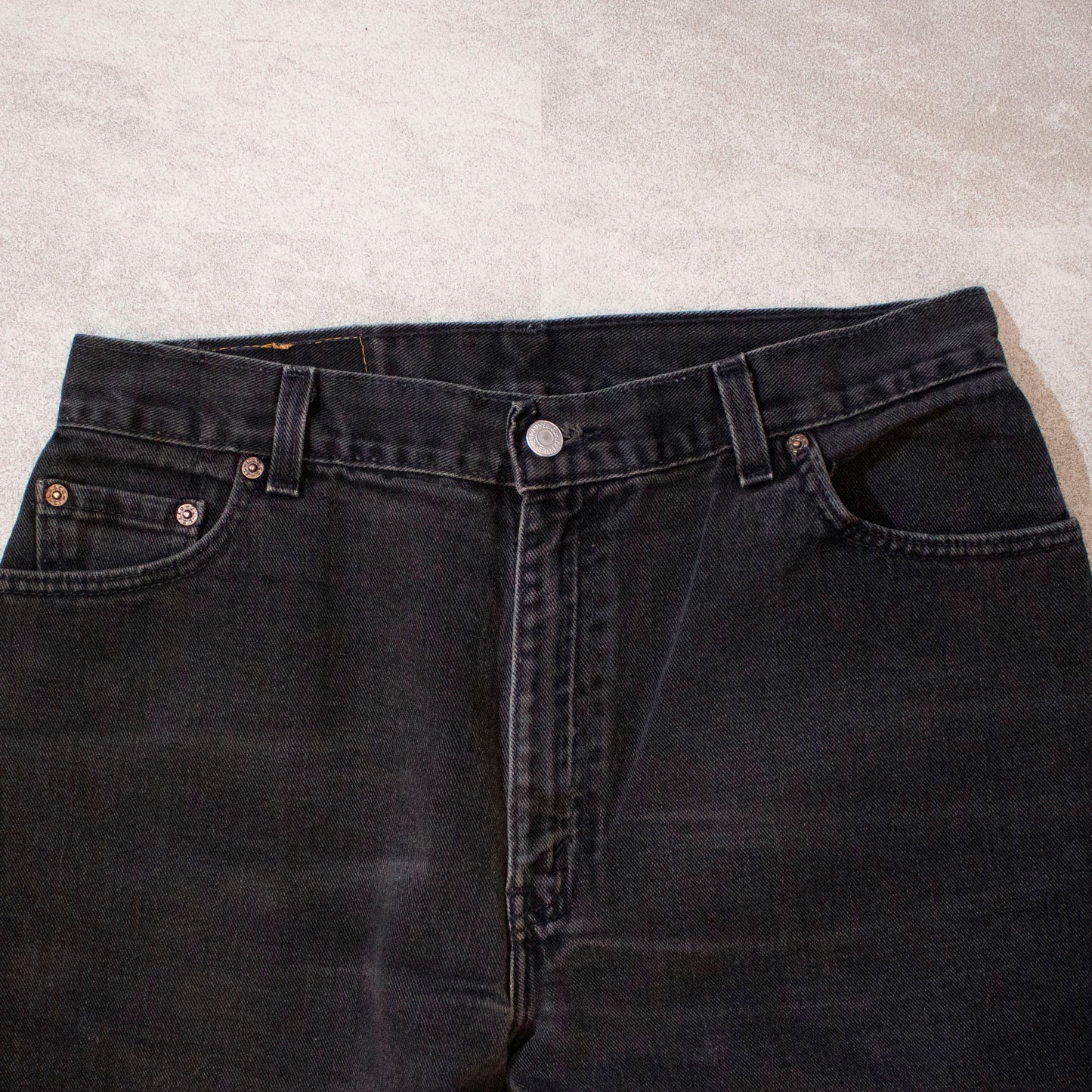 550 Denim Pants Made in U.S.A "Black"