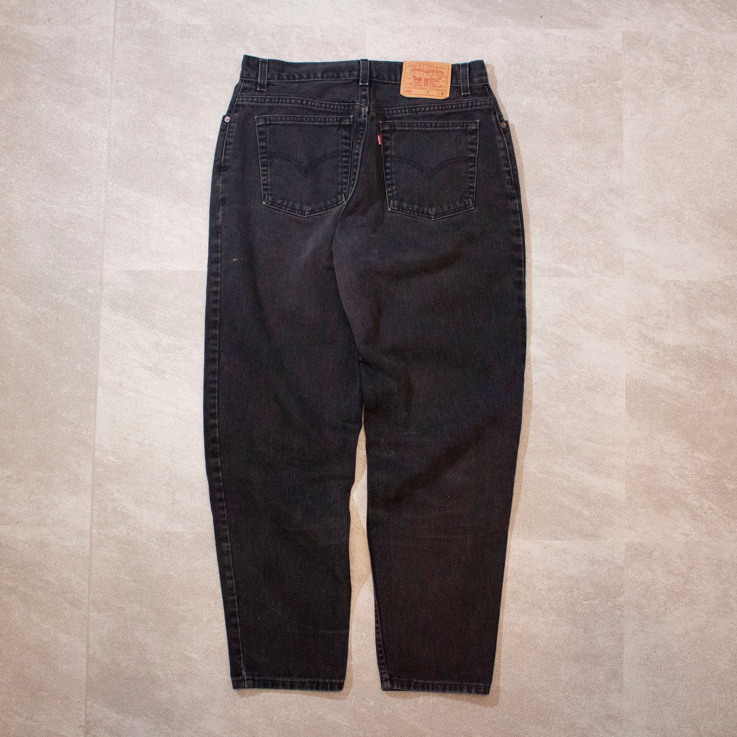 550 Denim Pants Made in U.S.A "Black"
