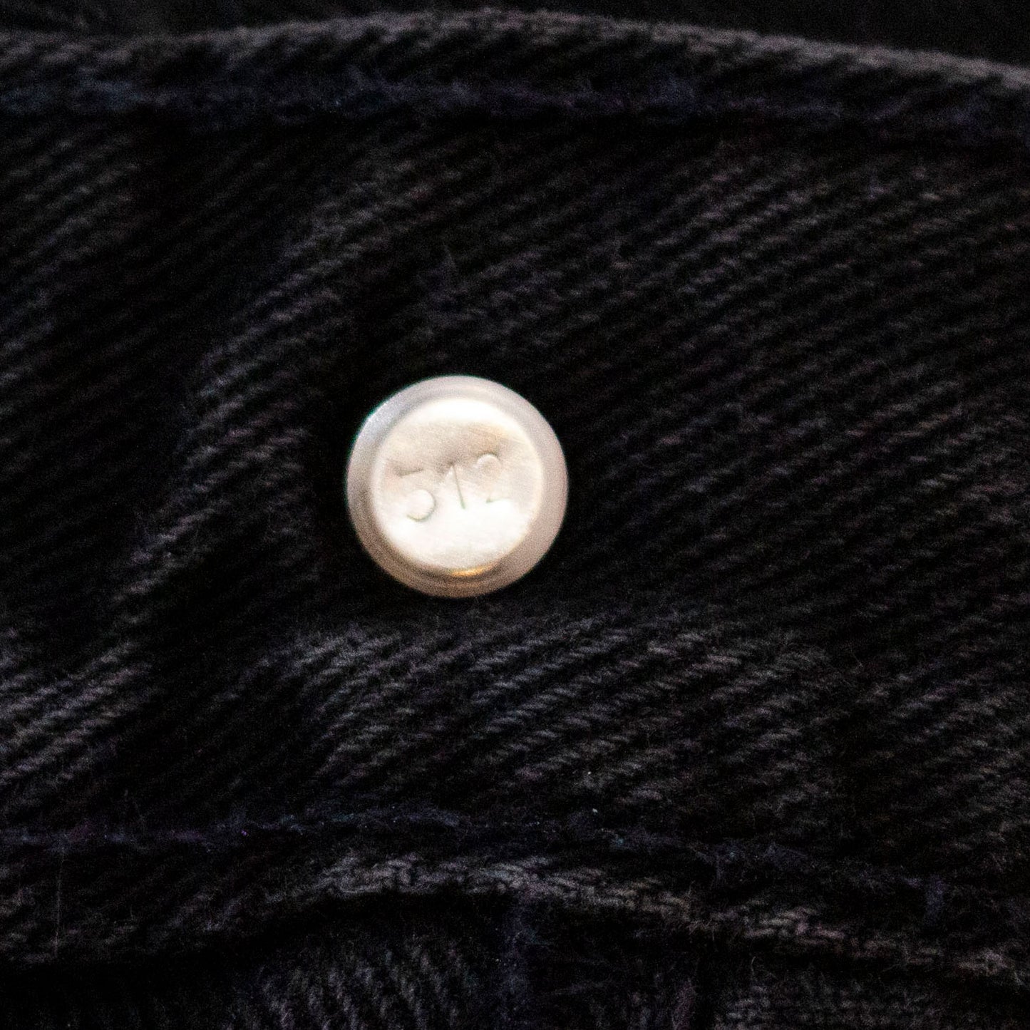 550 Denim Pants Made in U.S.A "Black"