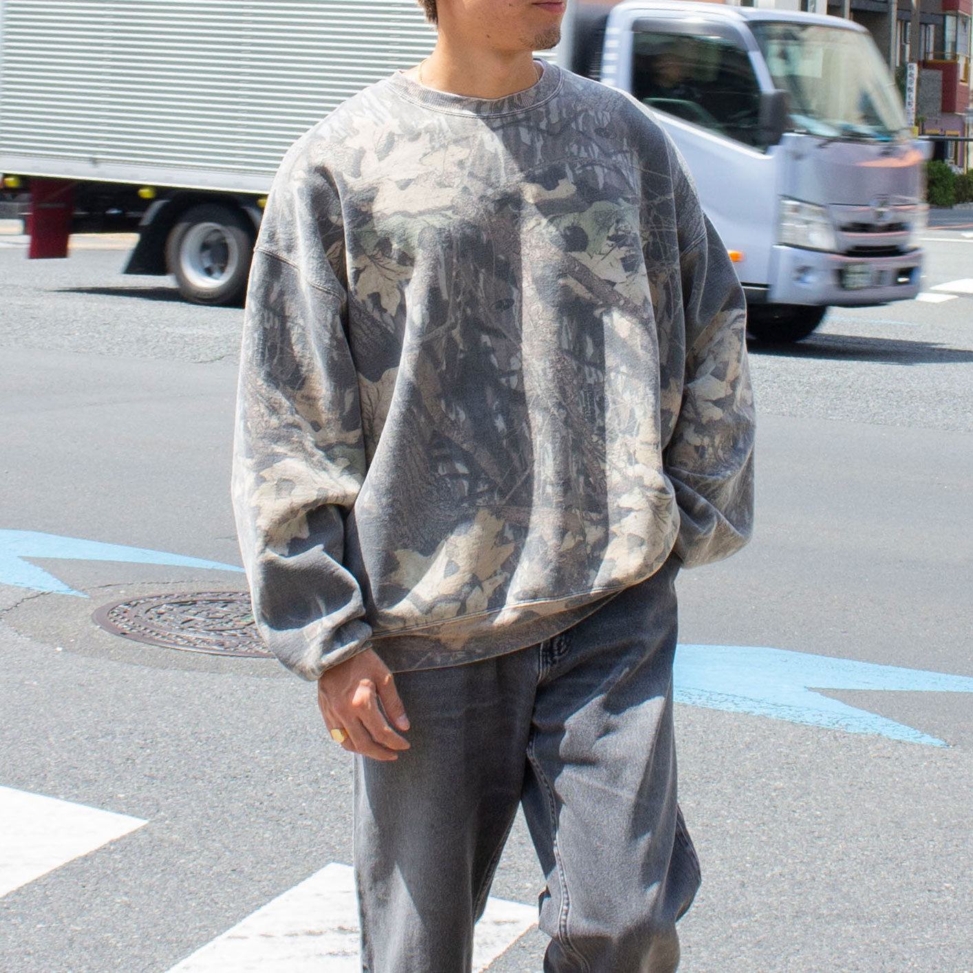Mossy Oak Camo Crewneck Sweat