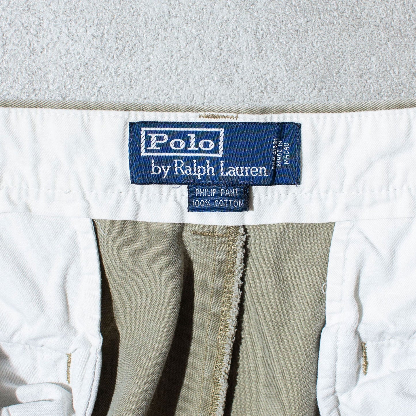 "PHILIP PANT" Chino Pants / KHAKI