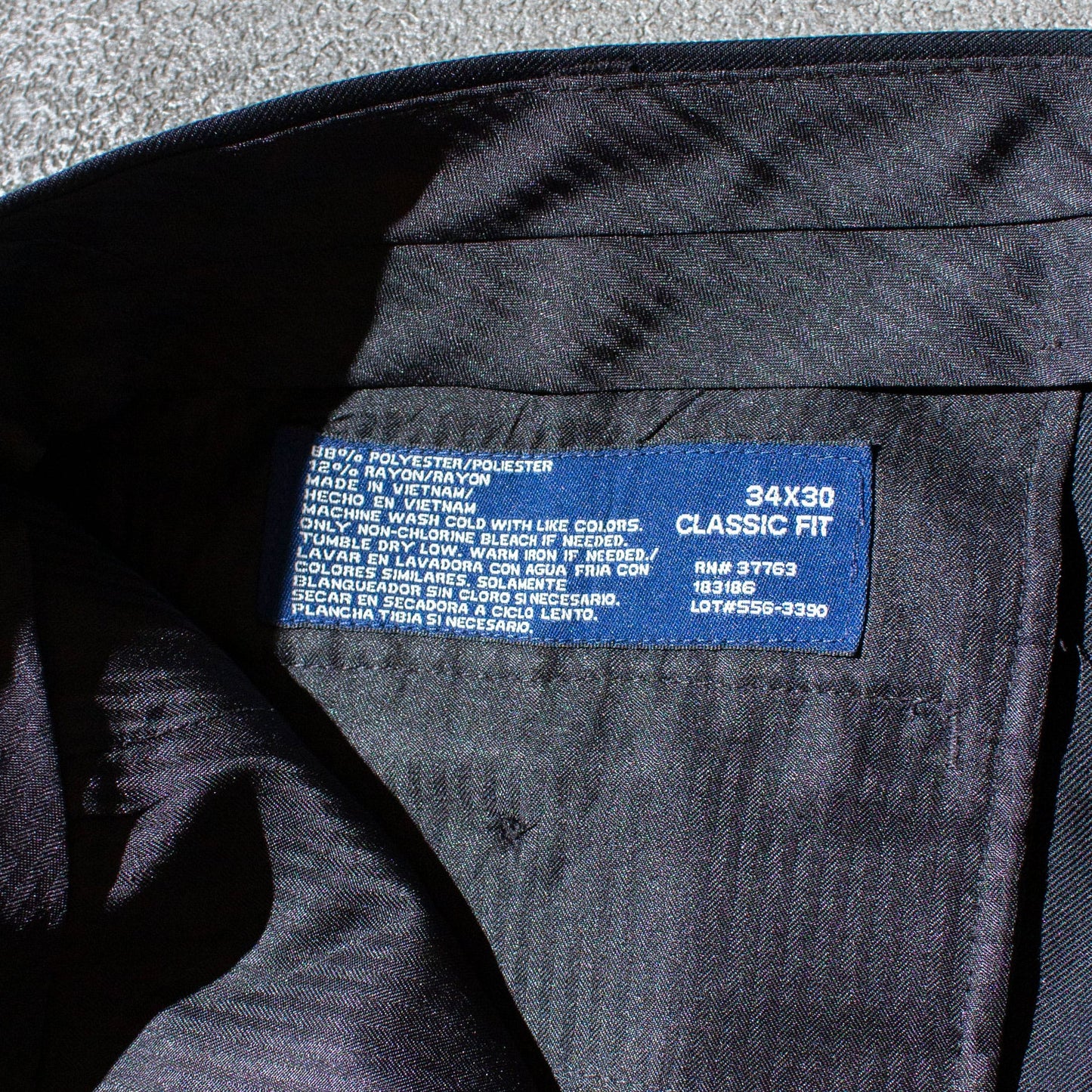 2tuck Polyester×Rayon Slacks