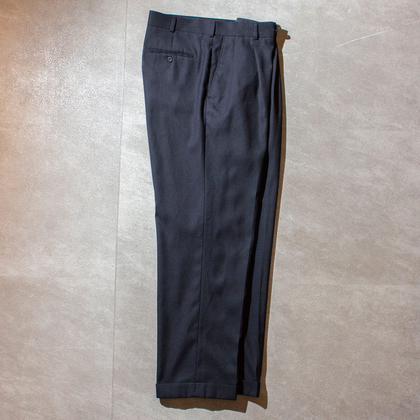 2tuck Polyester×Rayon Slacks