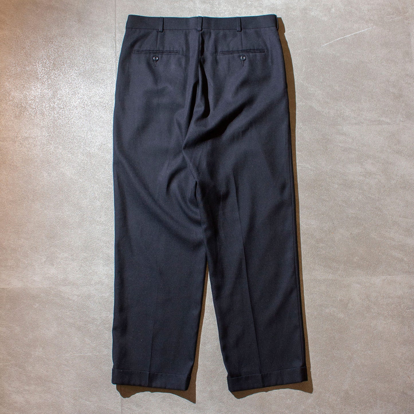 2tuck Polyester×Rayon Slacks