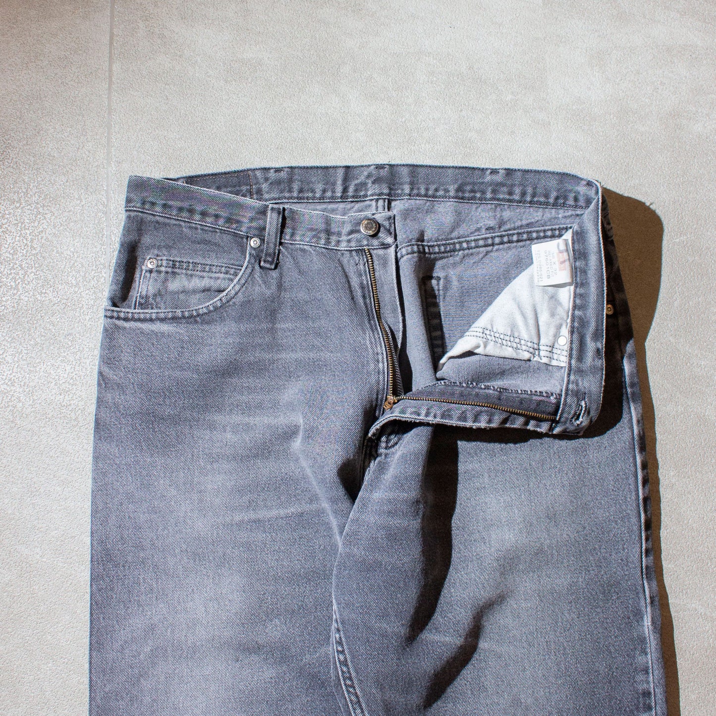 "RELAXED FIT" 5pocket Denim Pants