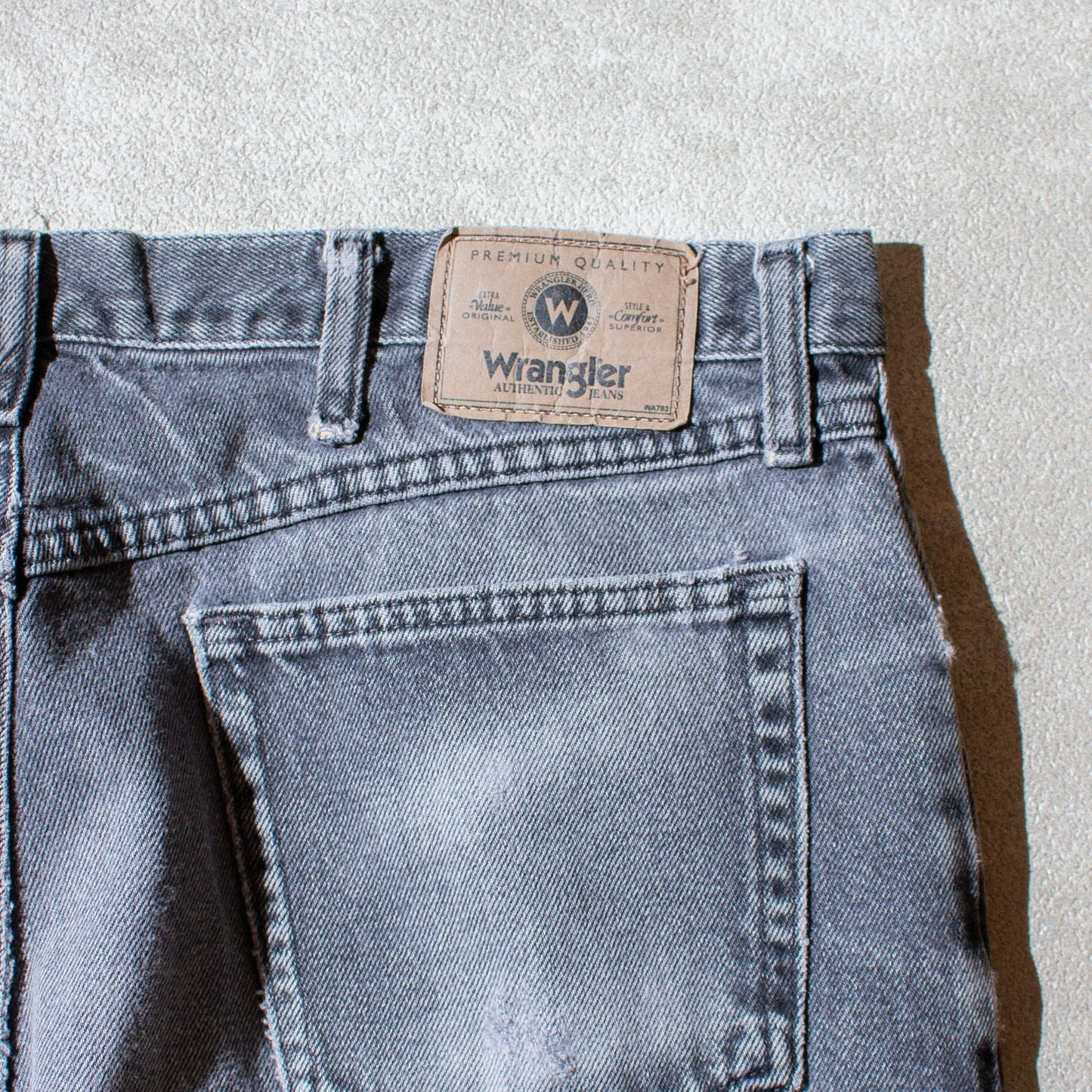 "RELAXED FIT" 5pocket Denim Pants