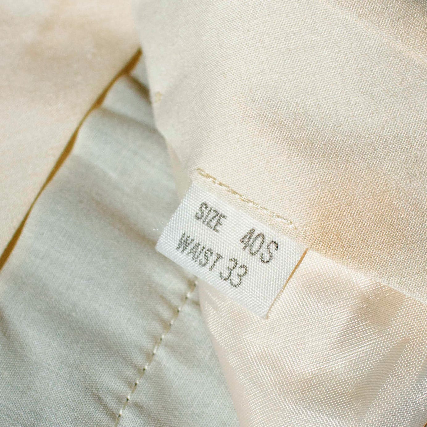 "R.O.C." Wool 3Tuck Slacks