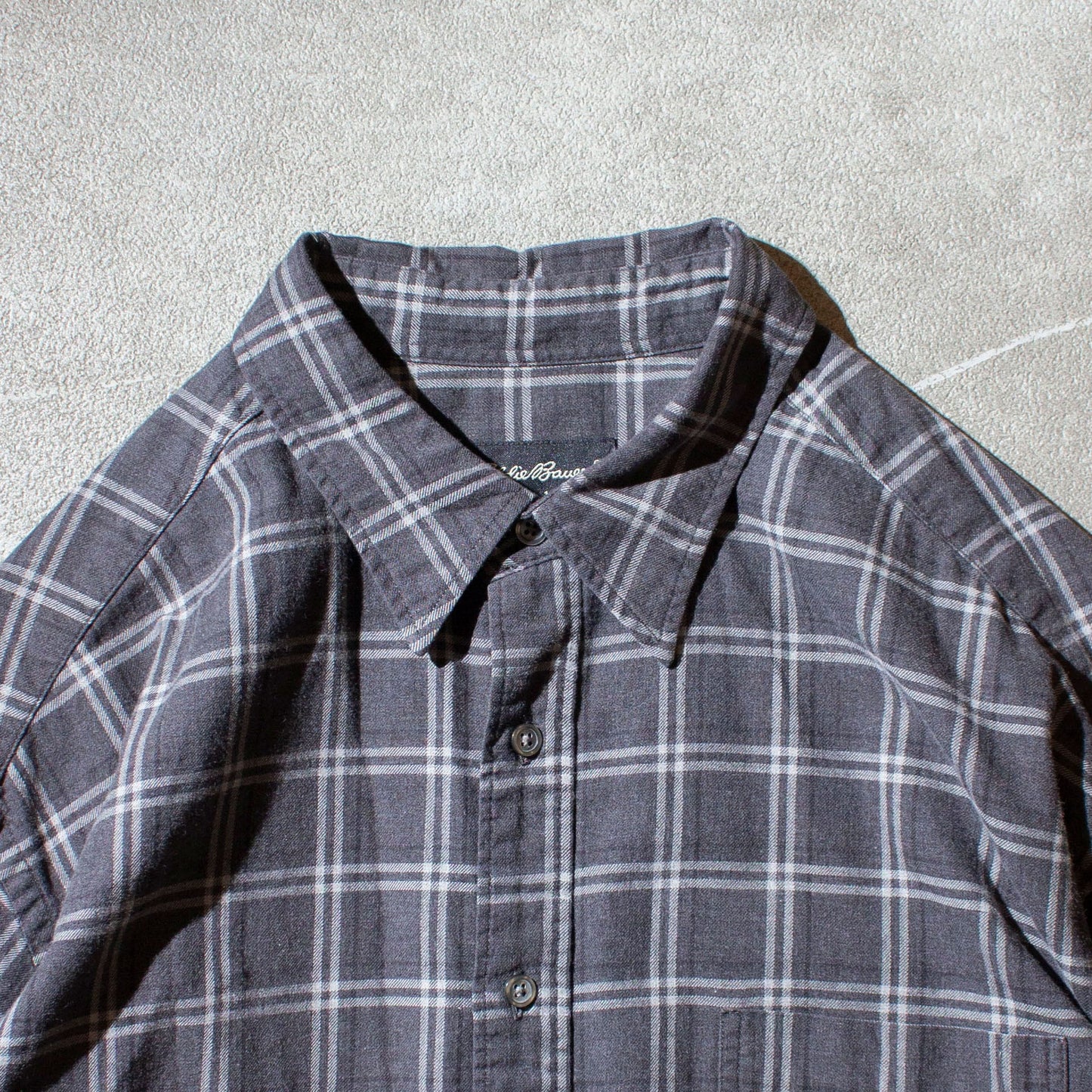 Cotton Flannel Check Shirt