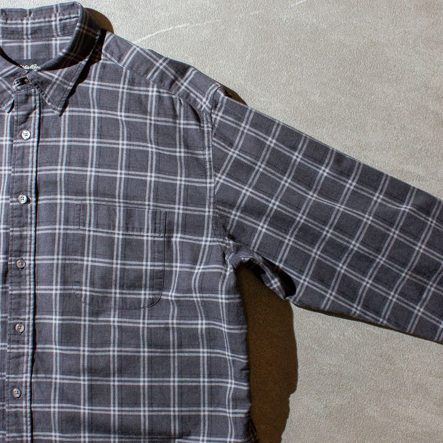 Cotton Flannel Check Shirt