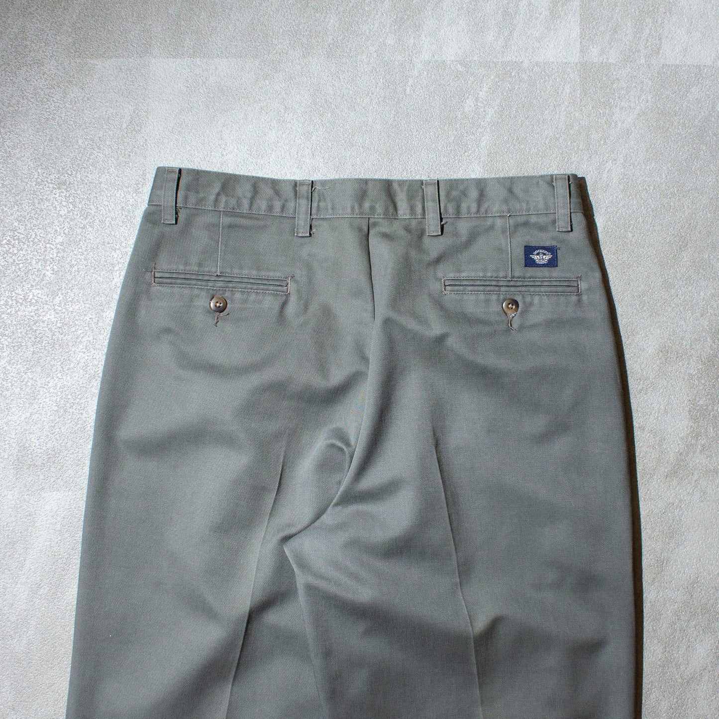 2tuck Cotton Chino Pants / KHAKI