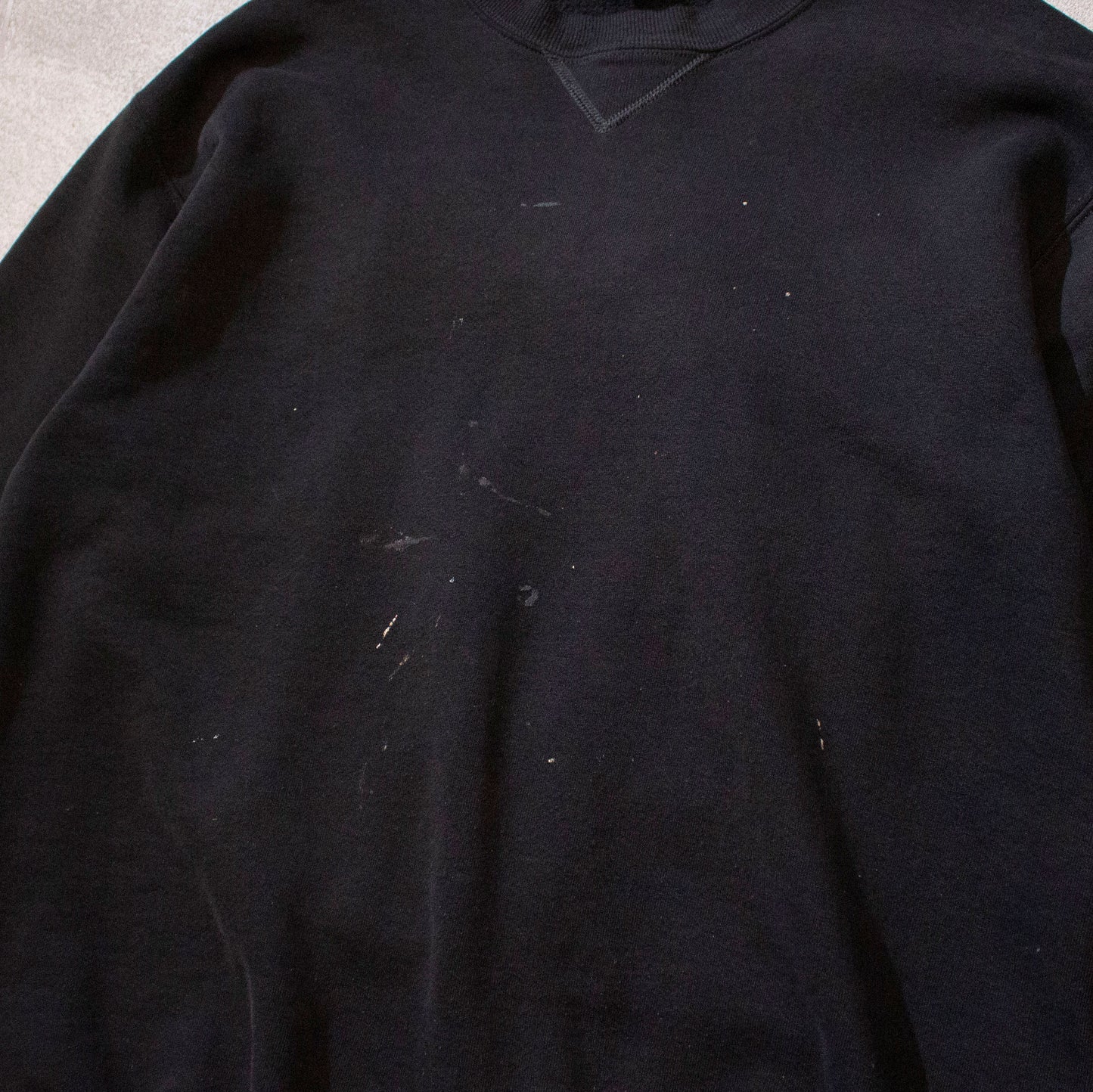 Crewneck Black Sweat Made in U.S.A.